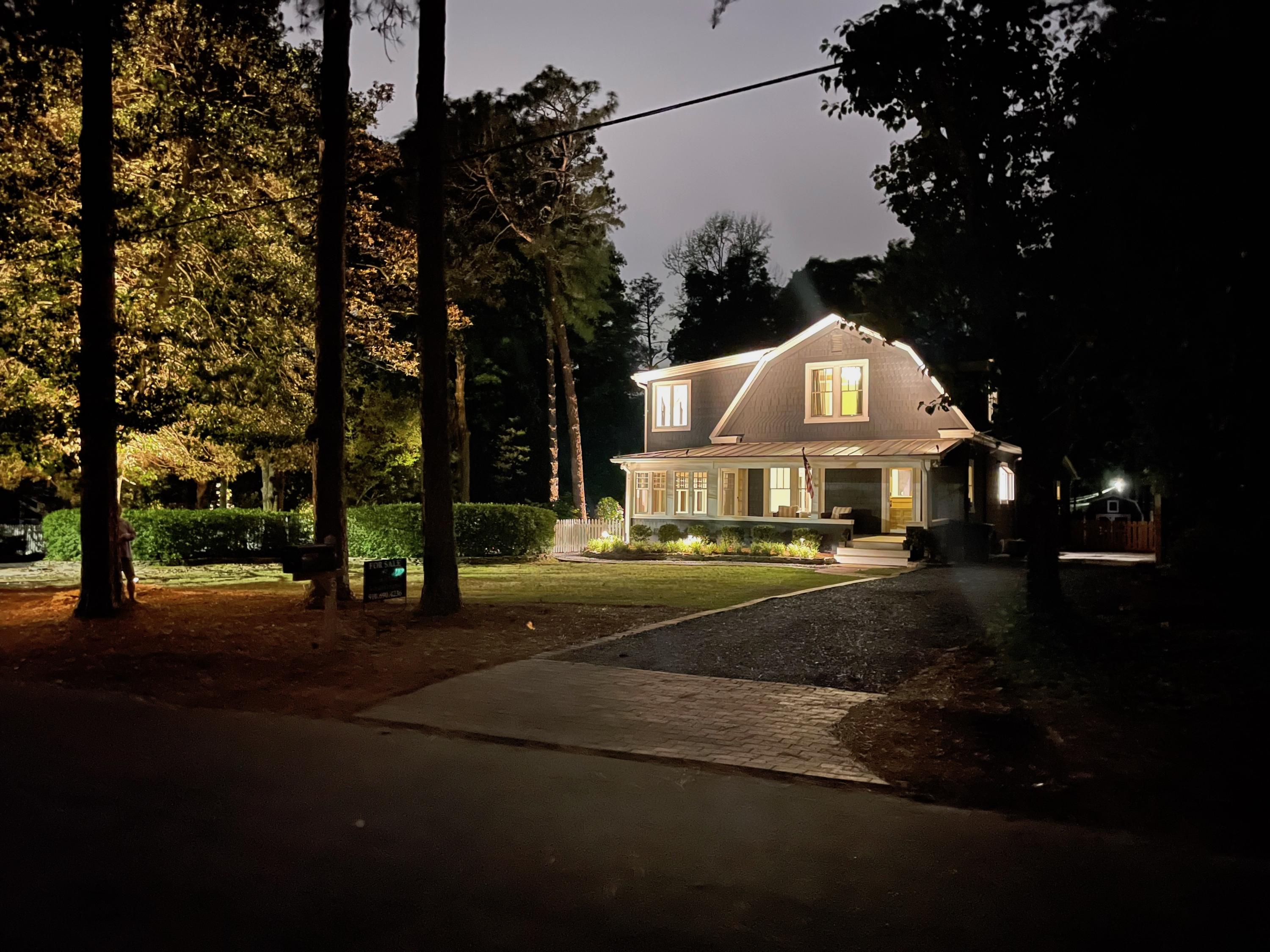 570 South Ridge Street Southern Pines, NC 28387 - Photo 2 of 44 570 S RIDGE ST NIGHT PHOTO FRONT OF HOUS