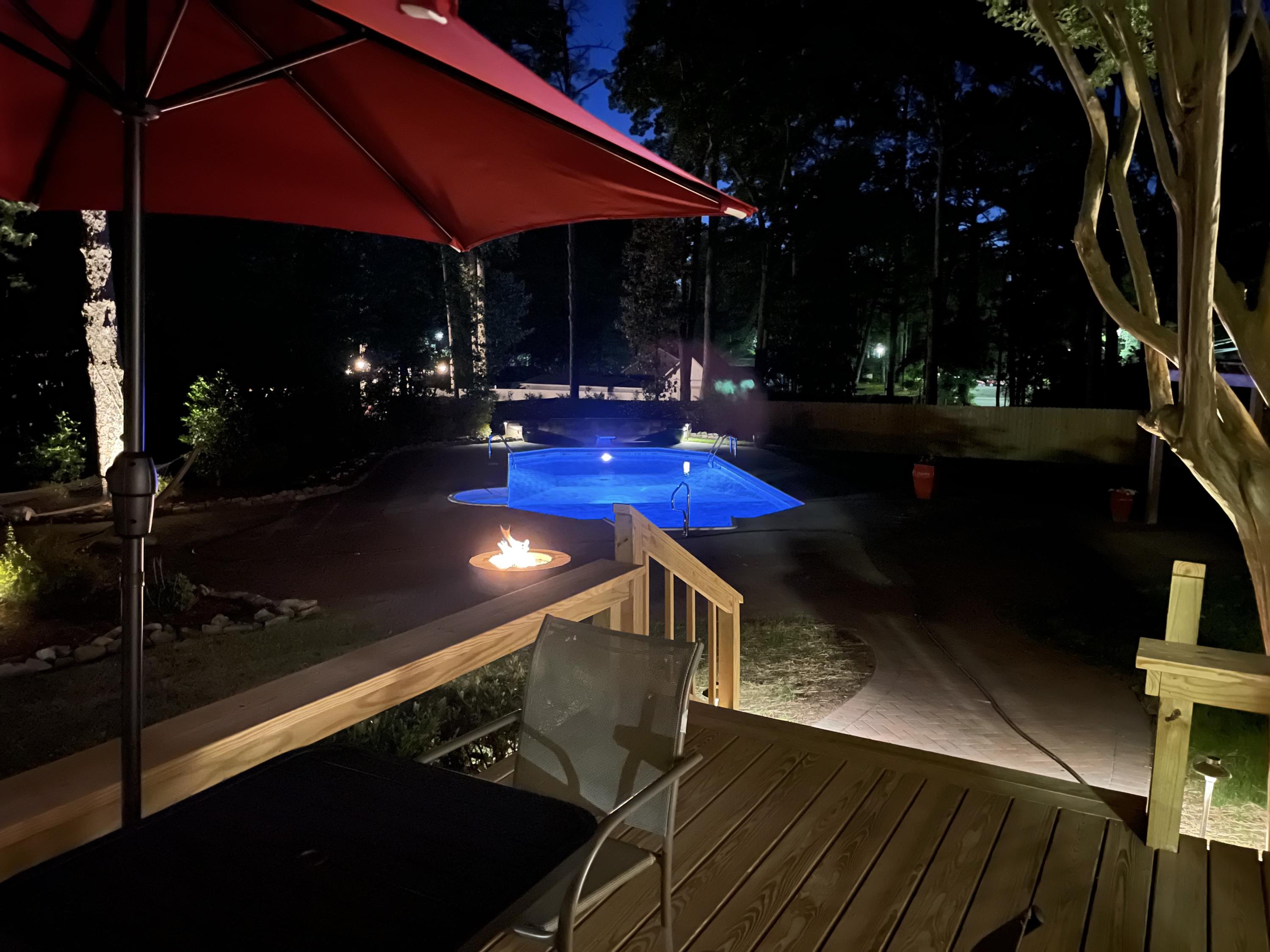 570 South Ridge Street Southern Pines, NC 28387 - Photo 34 of 44 570 S RIDGE ST POOL FROM DECK