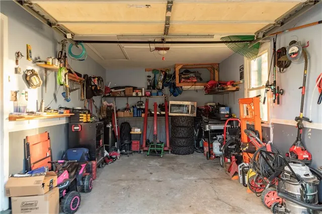 a view of a storage room with a lot of stuff