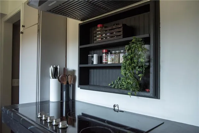 a view of water heater room