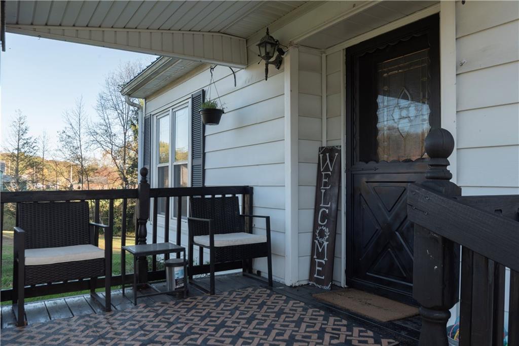 10395 Highway 85 Kittanning, PA 16201 - Photo 7 of 34 a view of a balcony with chairs and a table