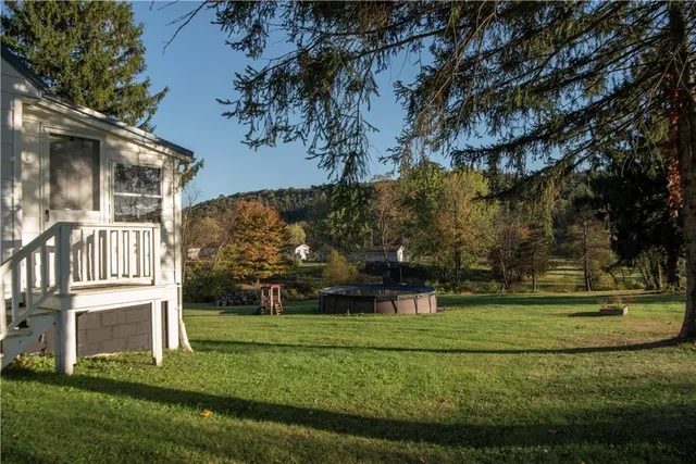 front view of house with a yard