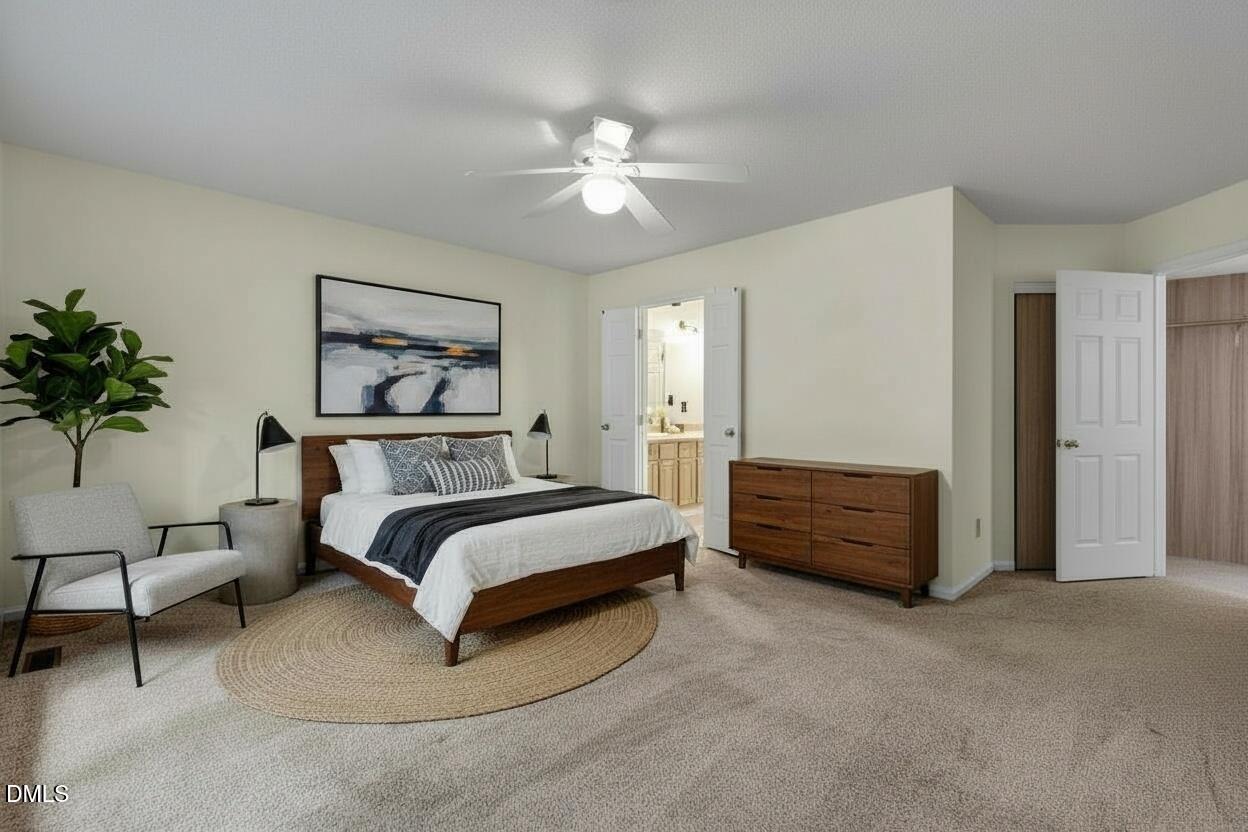 20 Renwick Court Raleigh, NC 27615 - Photo 24 of 52 Virtually Staged Primary Bedroom