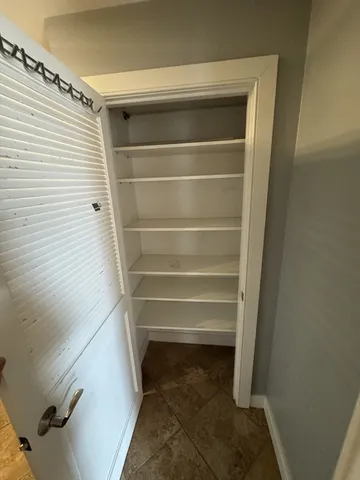 a view of walk in closet