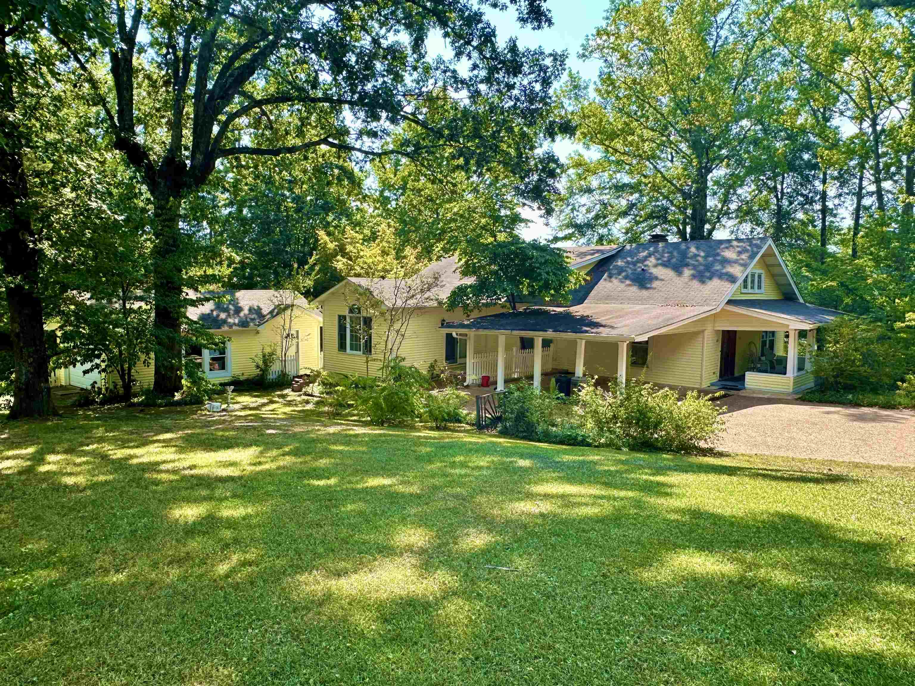 317 Purdy Road Selmer, TN 38375 - Photo 4 of 38 View of front of property featuring covered porch and a front yard