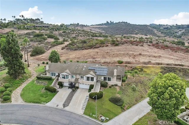 a view of a balcony with an outdoor space