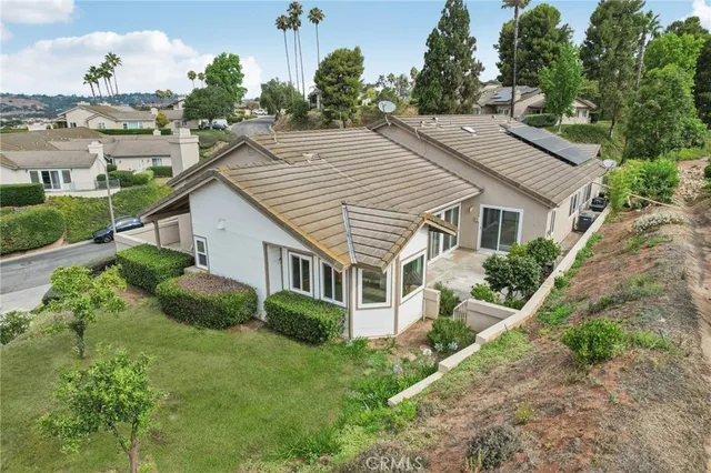 a view of yard with swimming pool