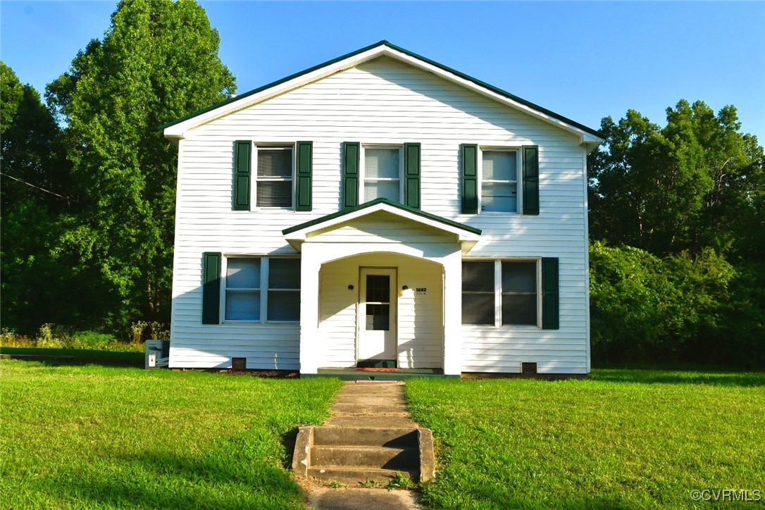 1642 Free State Road Meherrin, VA 23954 - Photo 1 of 24 a view of a house with a yard