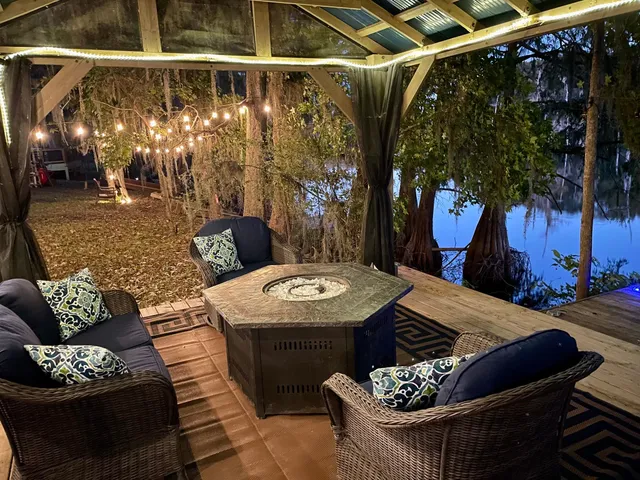 a view of outdoor space and patio