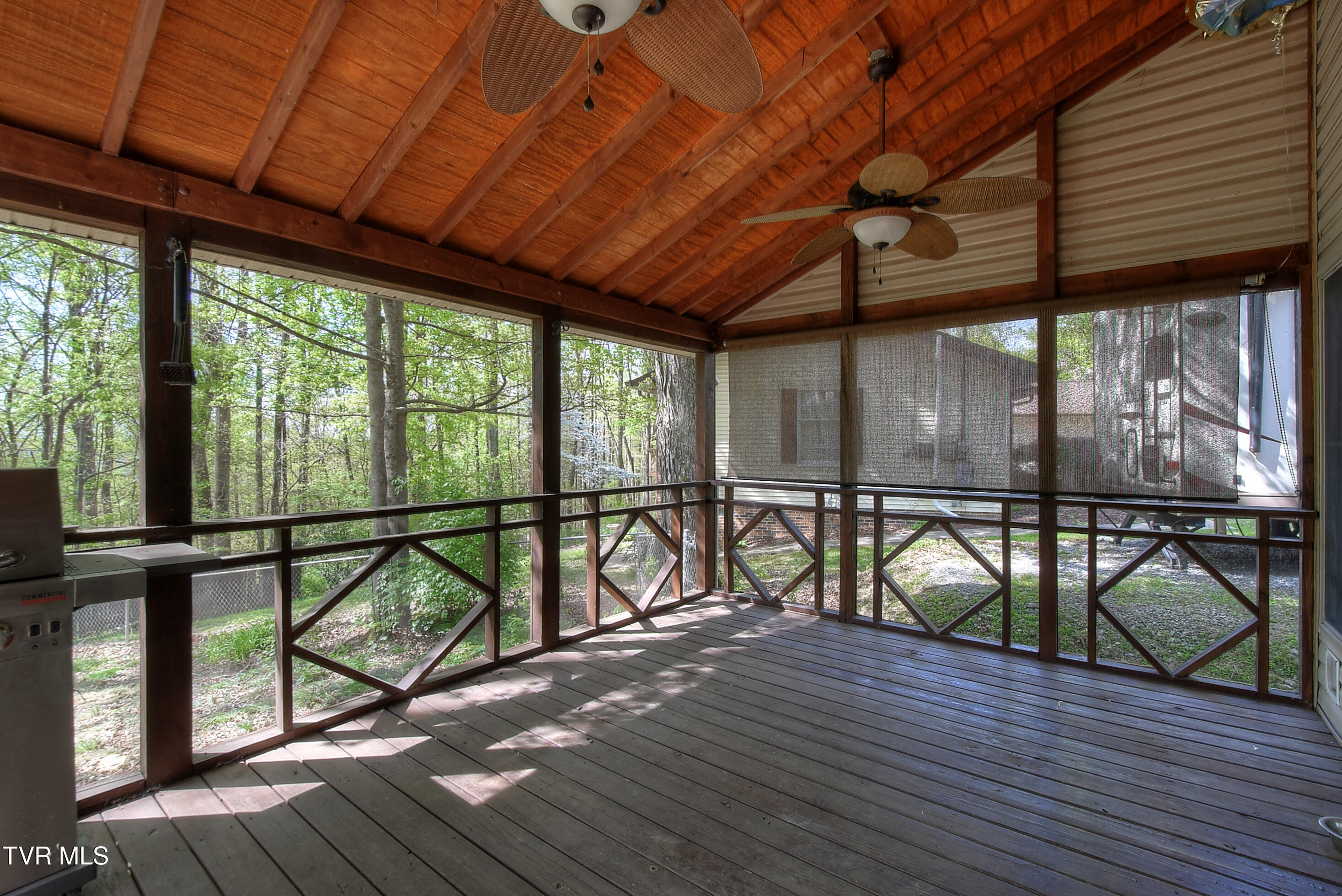 455 Carlton Road Bristol, TN 37620 - Photo 44 of 66 Fully Screened Covered Back Deck