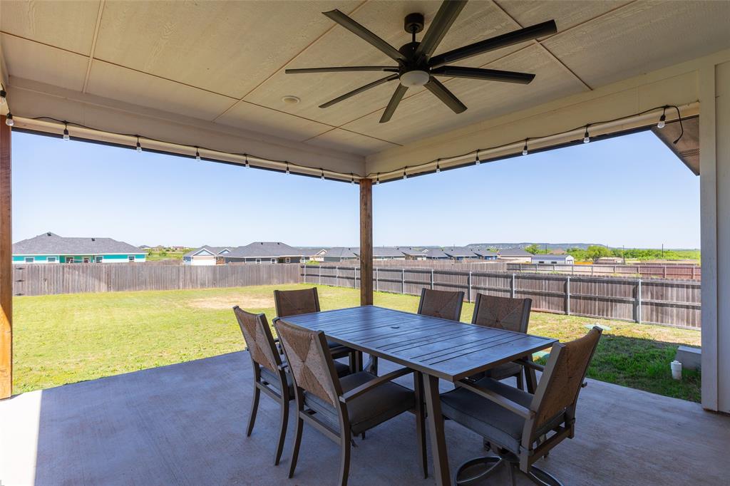 118 Corbyn Circle Tuscola, TX 79562 - Photo 28 of 36 a view of a ocean from a balcony with furniture