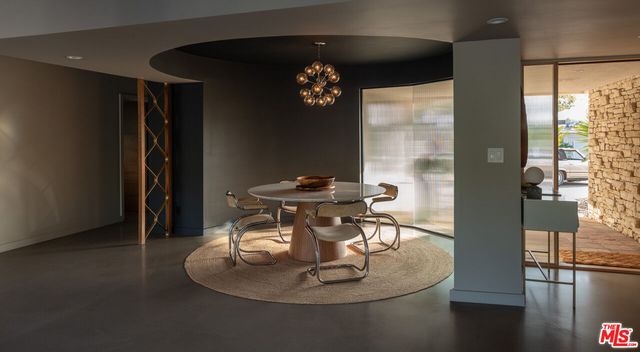 a kitchen view with an oven