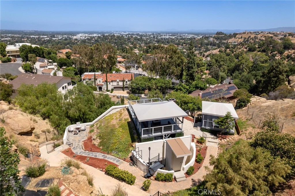 22870 Trigger Street Chatsworth, CA 91311 - Photo 61 of 64 an aerial view of a house with a yard and lake view