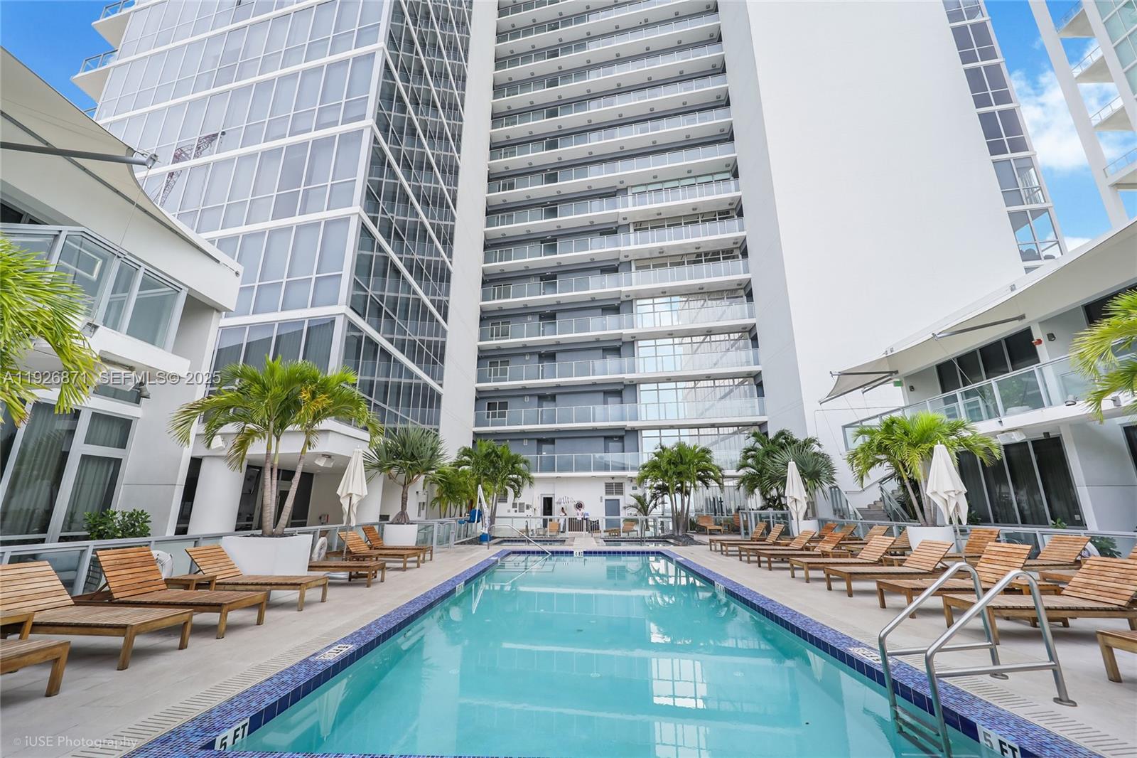 1100 Biscayne Boulevard, Unit 3103 Miami, FL 33132 - Photo 25 of 28 a view of swimming pool with outdoor seating