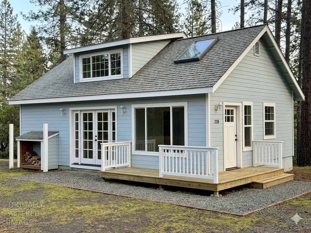 645 Rigby Lane Applegate, CA 95703 - Photo 7 of 52 a view of a house with a roof deck