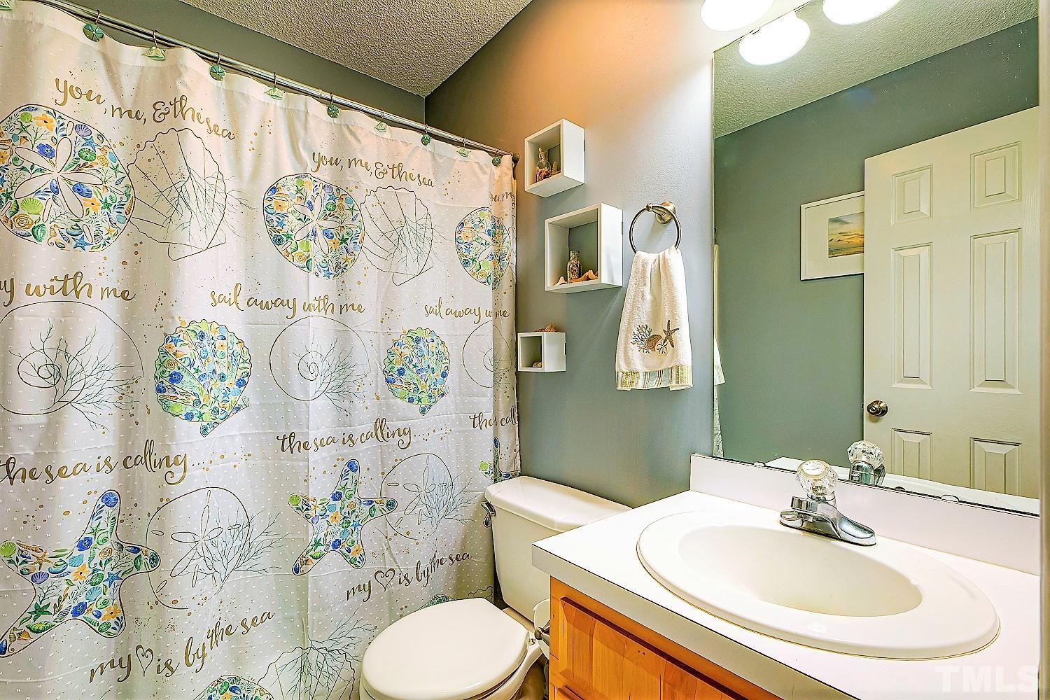 1001 Retriever Lane Raleigh, NC 27603 - Photo 35 of 50 a bathroom with a sink and toilet