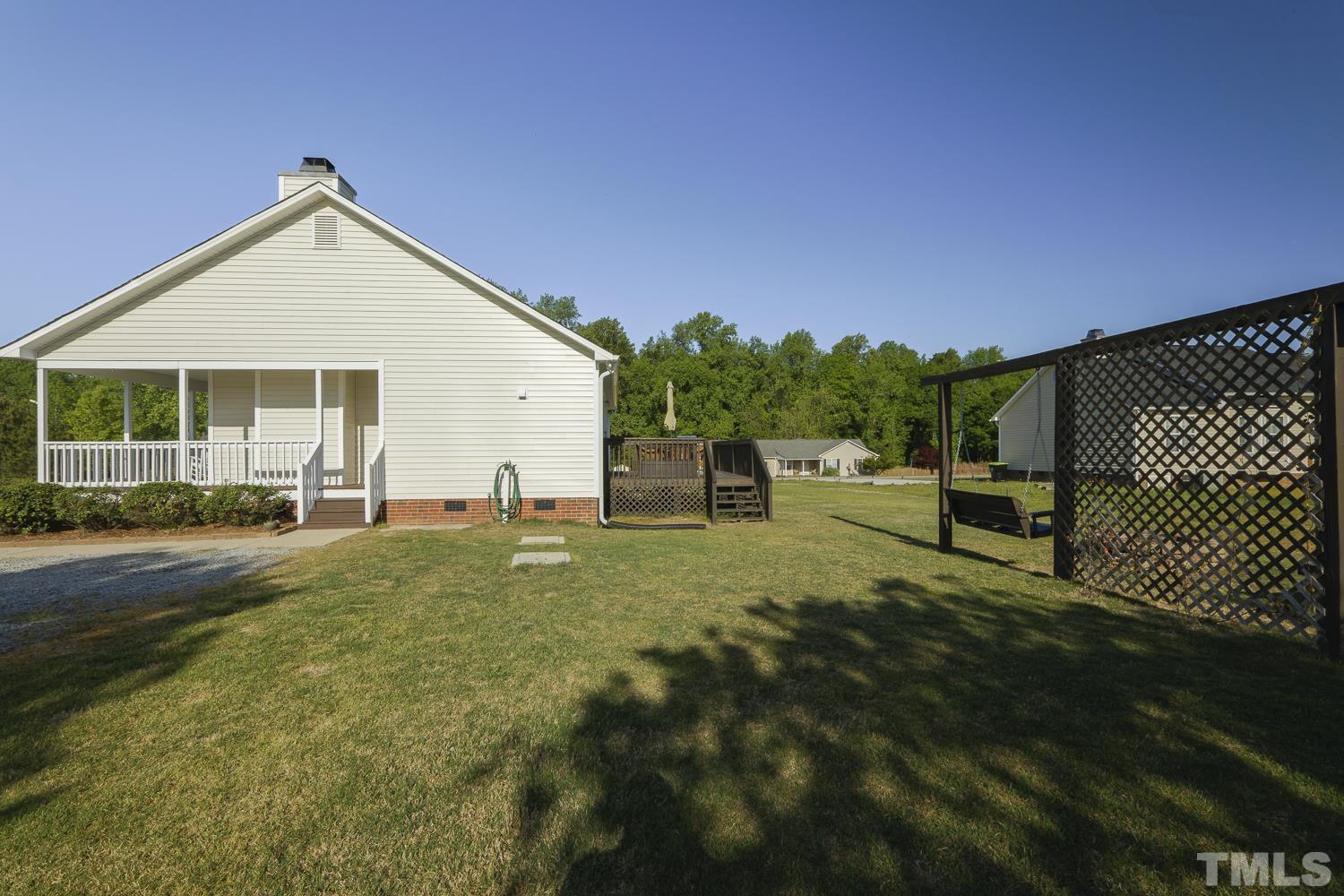 1001 Retriever Lane Raleigh, NC 27603 - Photo 44 of 50 a view of backyard of the house