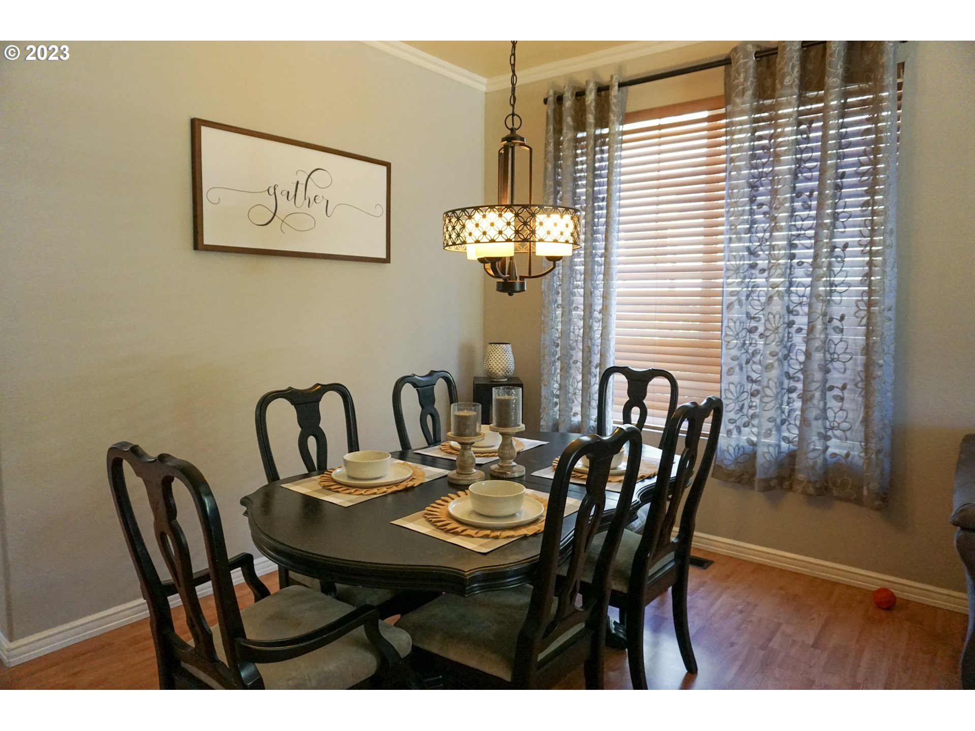 1864 Heitzman Way Eugene, OR 97402 - Photo 10 of 26 a view of a dining room with furniture and window