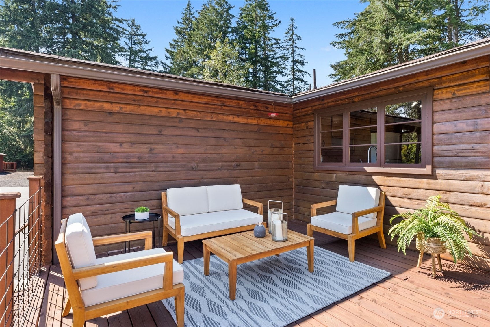 1028 King Road Winlock, WA 98596 - Photo 33 of 38 a view of outdoor sitting area with chairs
