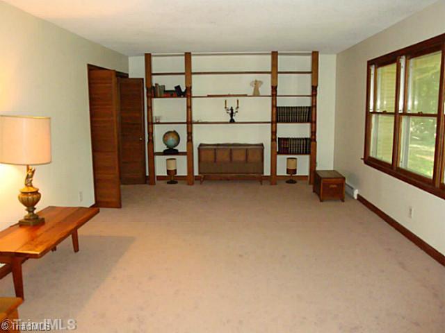 1840 Tussey Road Lexington, NC 27295 - Photo 3 of 16 Living Room. Formal living room space with built in shelving, located just off entry of house