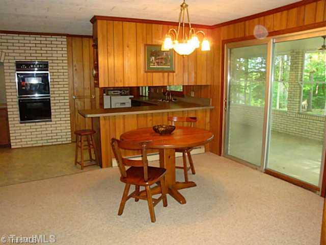 1840 Tussey Road Lexington, NC 27295 - Photo 5 of 16 Dining Room. Dining area could accommodate large or small table and access to screened porch off dining (and off laundry area too)