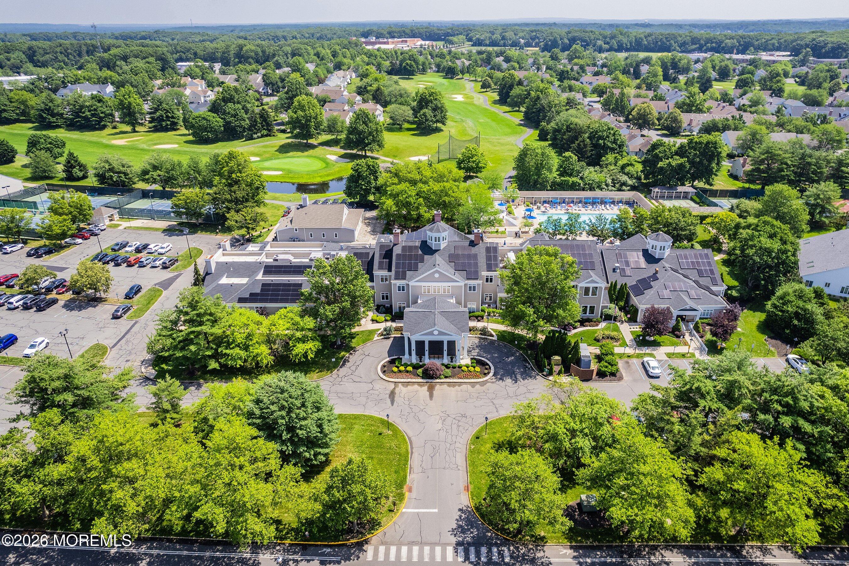 34 B Rutland Lane Monroe Township, NJ 08831 - Photo 31 of 46 an aerial view of multiple house