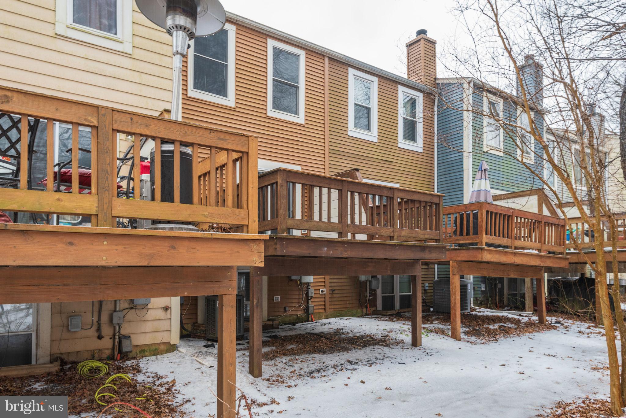11219 Silentwood Lane Reston, VA 20191 - Photo 36 of 44 View of deck from the outside