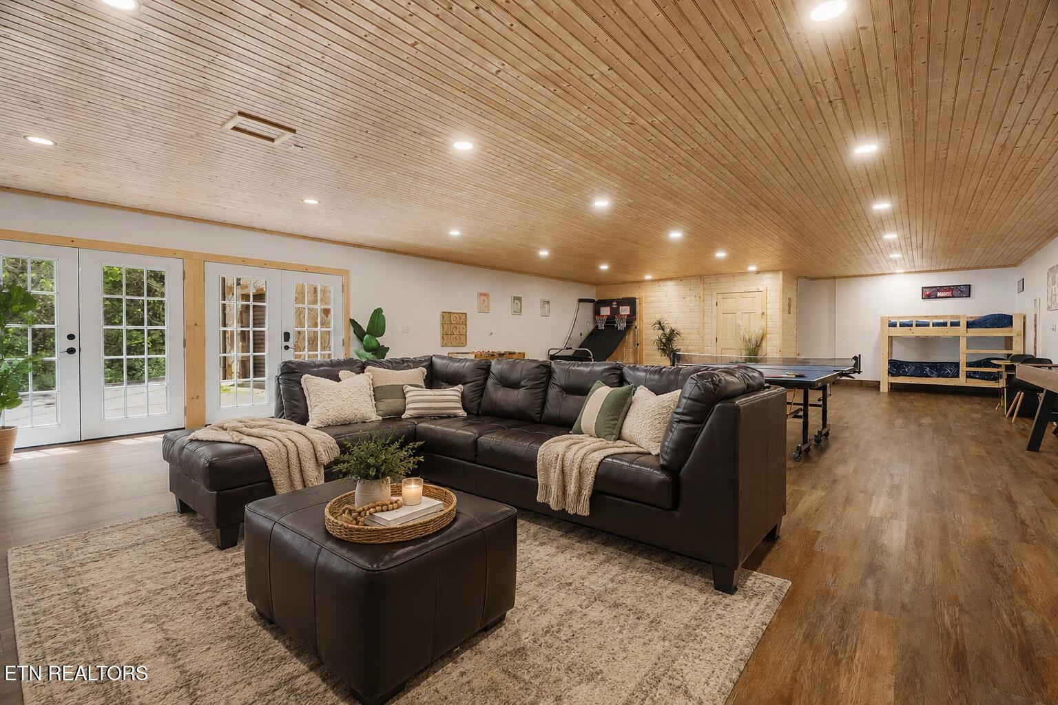 646 Parton Hollow Road Sevierville, TN 37876 - Photo 5 of 31 Entertainment in the walk out Basement