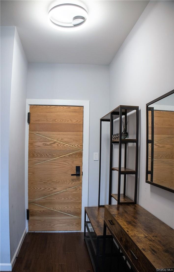 663 Locust Street, Unit 3G Mount Vernon, NY 10552 - Photo 8 of 13 a view of room with window and wooden floor