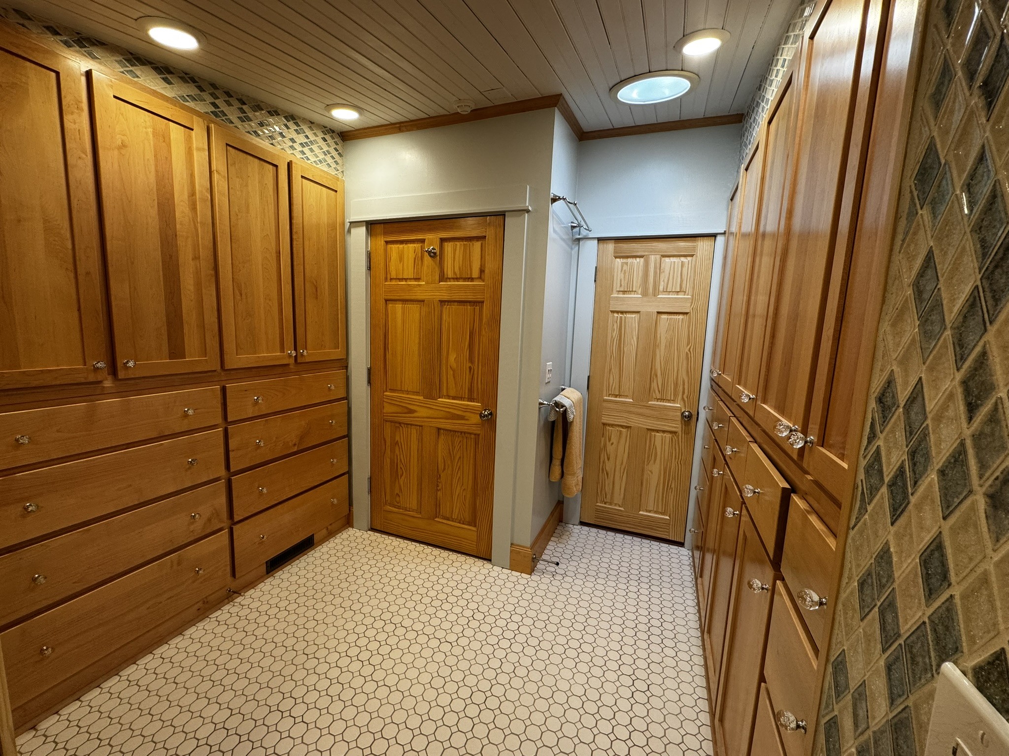 105 Wilson Street Cowan, TN 37318 - Photo 32 of 57 a bathroom with a shower and a sink