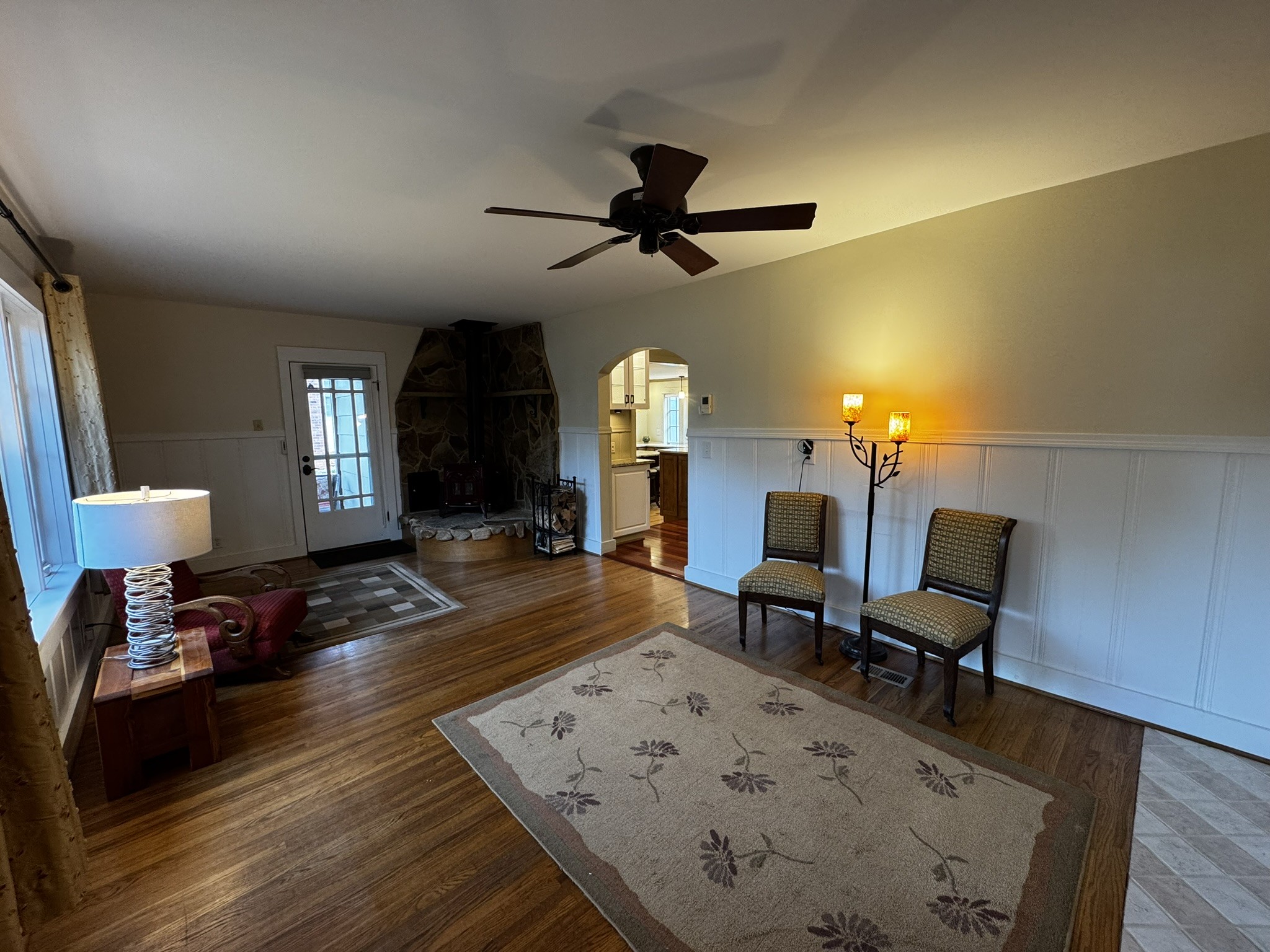 105 Wilson Street Cowan, TN 37318 - Photo 53 of 57 a living room with furniture and a wooden floor