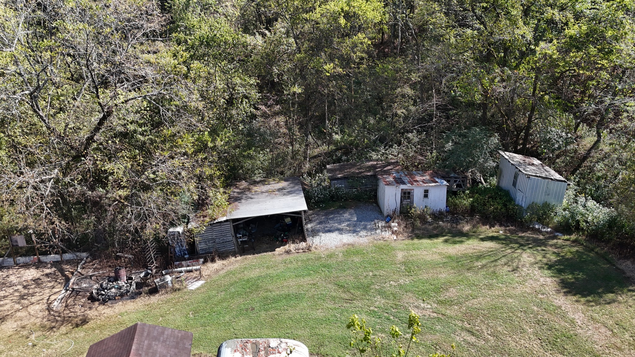 1085 Hawkins Branch Road Bethpage, TN 37022 - Photo 12 of 15 a view of a back yard of the house