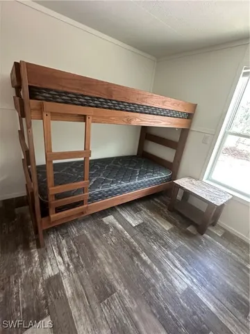 a view of wooden floor in a room