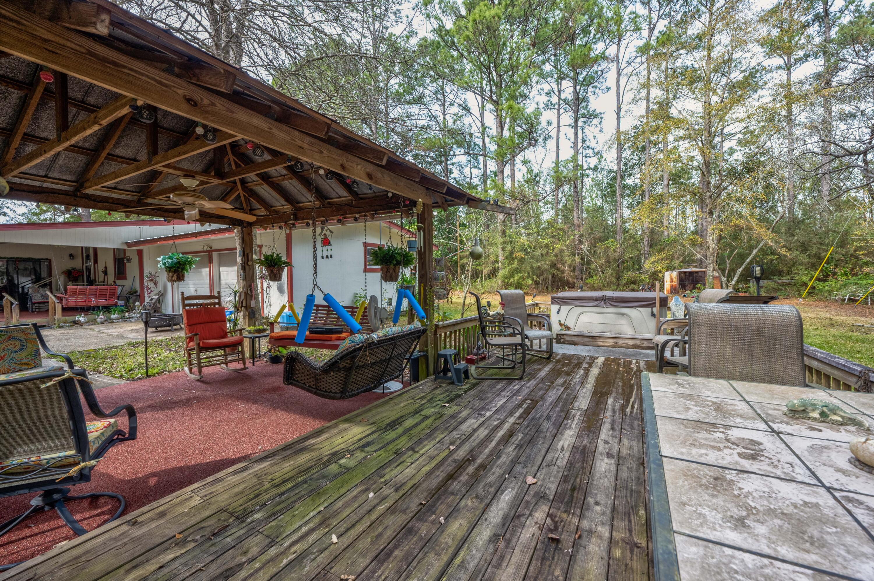 248 Bunny Lane Freeport, FL 32439 - Photo 25 of 27 a view of outdoor space with seating