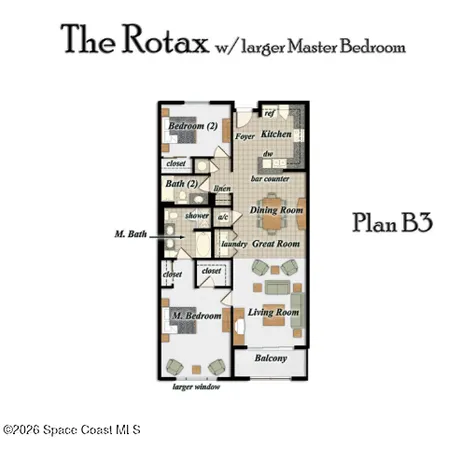 $2,600 | 735 Pilot Lane, Unit 302, Merritt Island, FL 32952