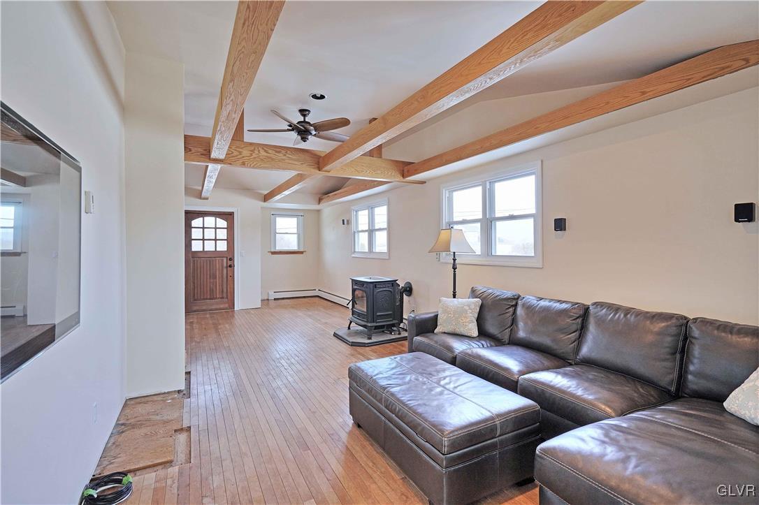 512 Lefevre Road Easton, PA 18040 - Photo 4 of 23 a living room with furniture a wooden floor and a window