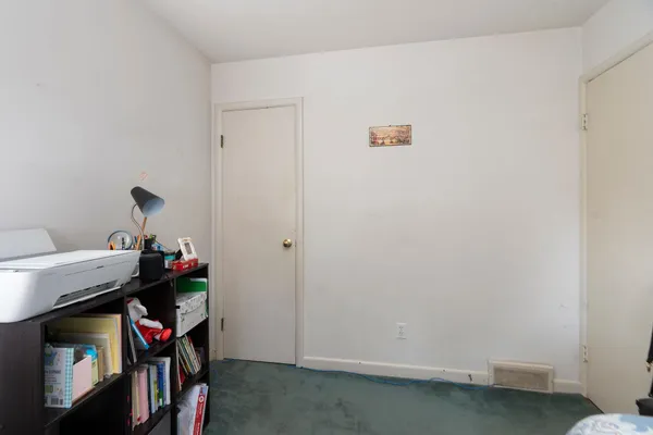 a view of storage and utility room