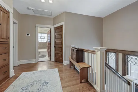 wooden floor and windows in a room