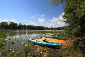Have your own lake access at Lake Swarthout! How wonderful to have your own dock and enjoy kayaking, canoeing and fishing right outside your door! Ice skating in winter months, too!