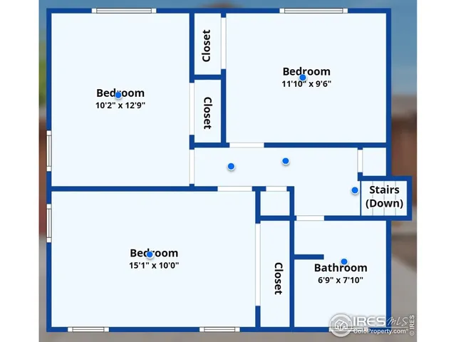 a view of a city with sunset view