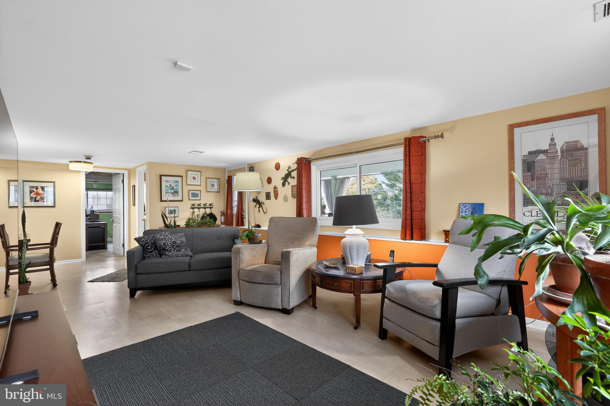 1001 Rydal Road Cherry Hill, NJ 08034 - Photo 15 of 47 a living room with furniture and a large window
