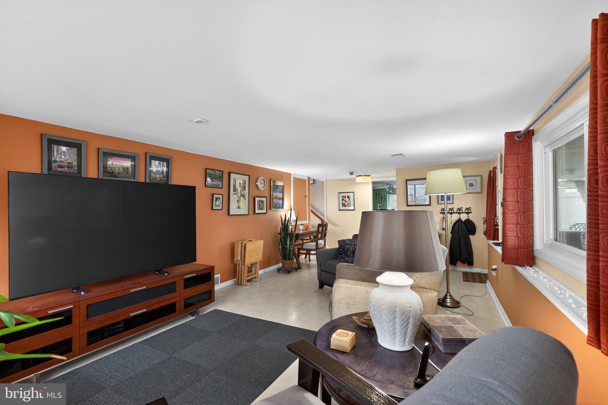 1001 Rydal Road Cherry Hill, NJ 08034 - Photo 16 of 47 a living room with furniture and a flat screen tv