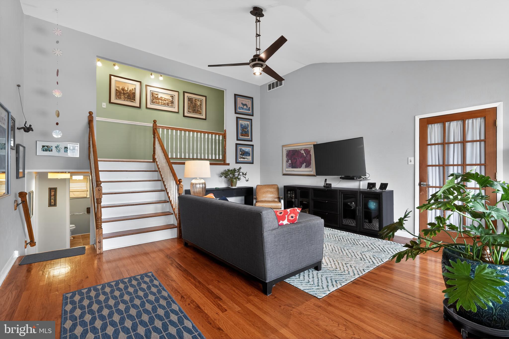 1001 Rydal Road Cherry Hill, NJ 08034 - Photo 5 of 47 a living room with furniture and a flat screen tv