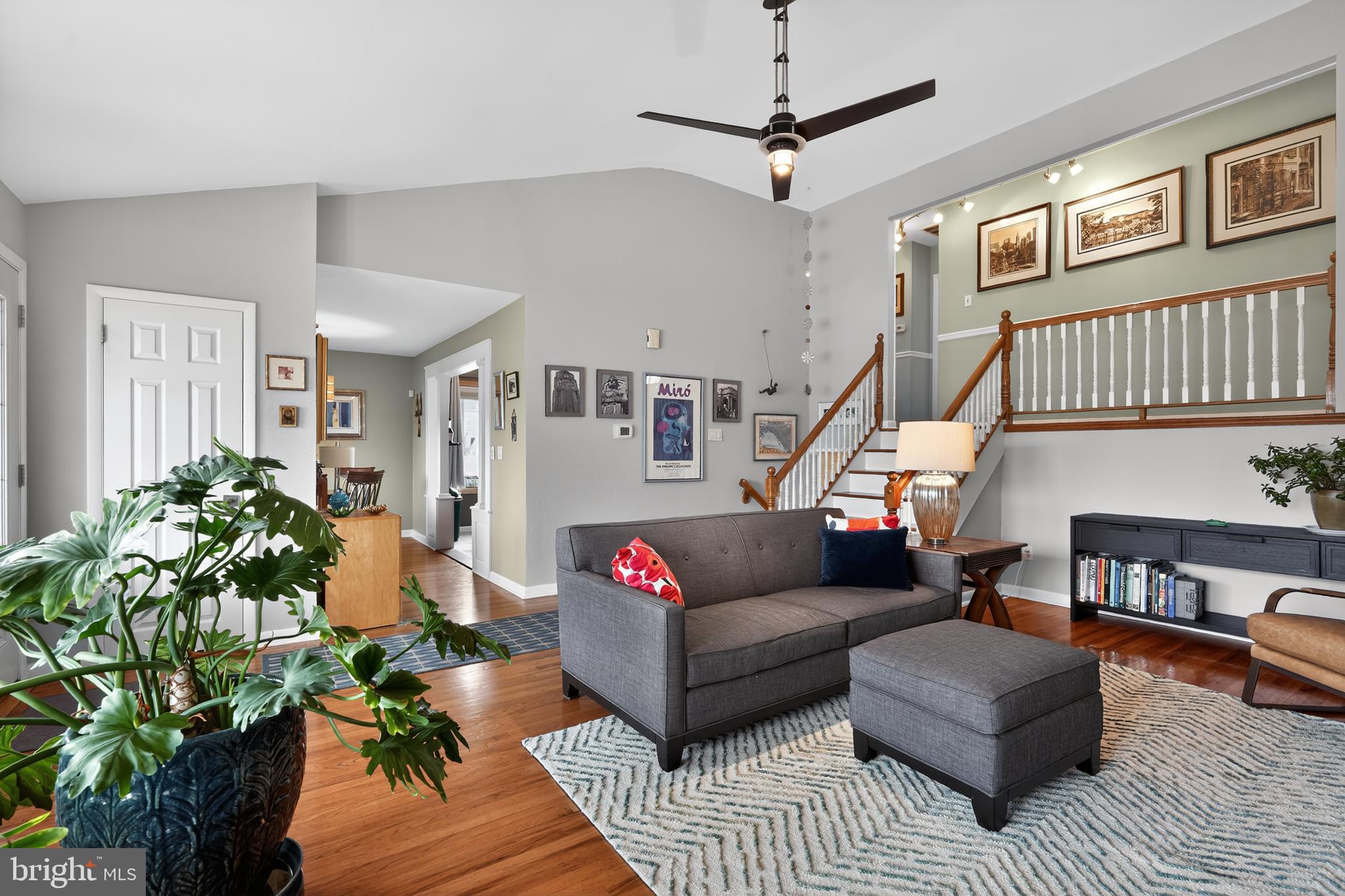 1001 Rydal Road Cherry Hill, NJ 08034 - Photo 7 of 47 a living room with furniture and wooden floor