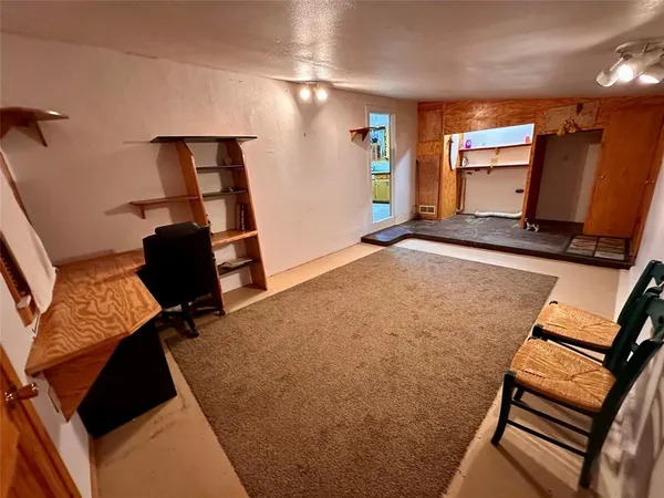 a view of storage and utility room