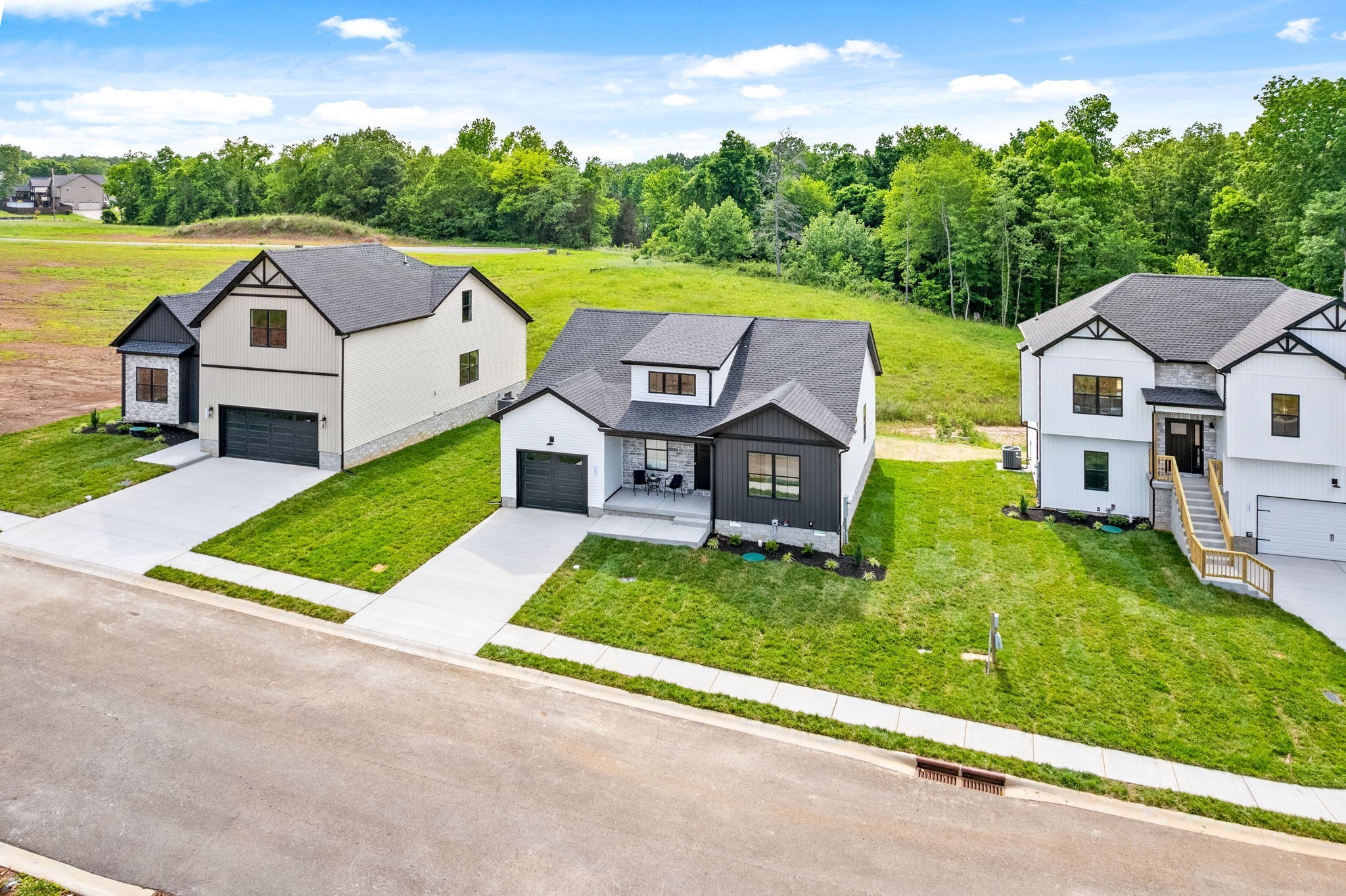 201 Dewberry Road Clarksville, TN 37042 - Photo 41 of 56 a aerial view of a house with garden