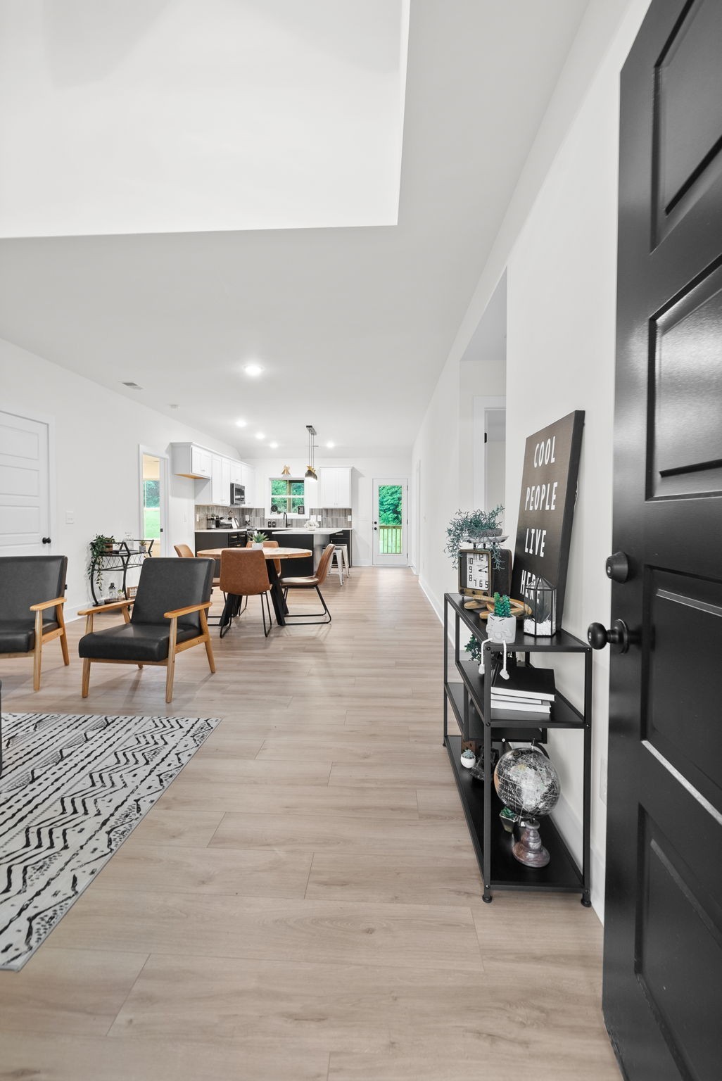 201 Dewberry Road Clarksville, TN 37042 - Photo 47 of 56 a living room with lots of furniture and a view of kitchen