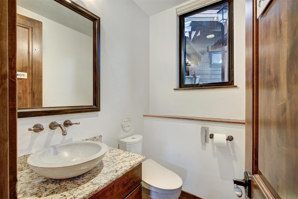 363 Angler Mountain Ranch Road Silverthorne, CO 80498 - Photo 18 of 44 Half bathroom on the main level