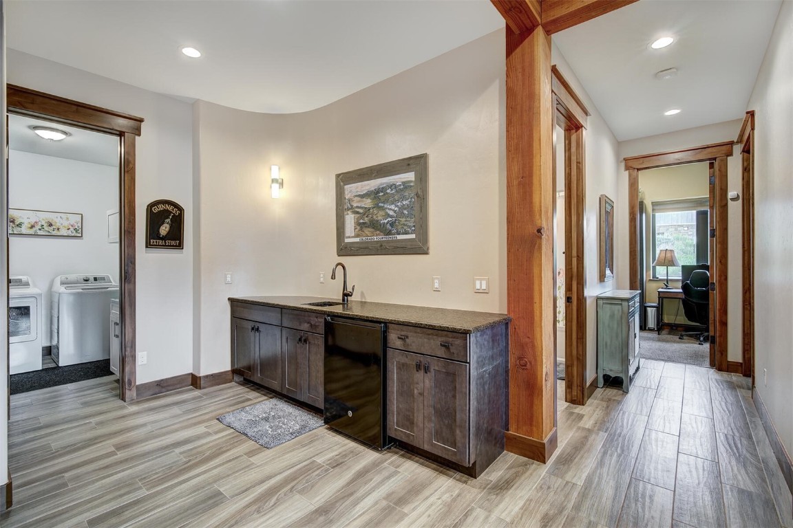 363 Angler Mountain Ranch Road Silverthorne, CO 80498 - Photo 26 of 44 Wet bar next to the family room