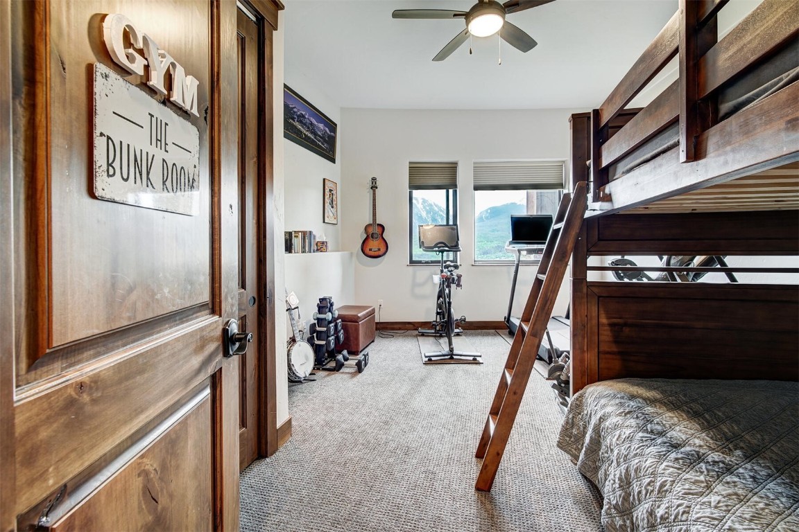 363 Angler Mountain Ranch Road Silverthorne, CO 80498 - Photo 31 of 44 Generously sized bunk room.